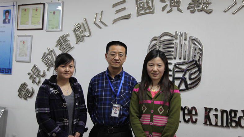 完美职业指导师回访银河长兴文化传播公司制片人:王澄宇表示完美动力教育的教学理念与行业发展相结合,前景十分可观。